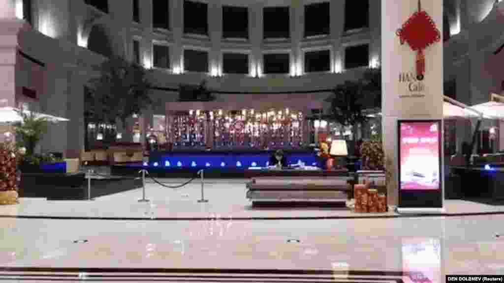 Такий зараз має вигляд готель Intercontinental після оголошення про закриття Уханя на карантин