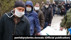 Обмен удерживаемыми лицами, Майорск, 16 апреля 2020 года