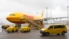 Грузовой самолёт DHL упал на жилой дом в Вильнюсе