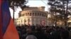 Несанкционированный митинг АНК на площади Свободы в Ереване, 8 апреля 2011 г.