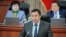 Вице-премьер Абдрахман Маматалиев Жогорку Кеңеште.