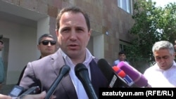Министр обороны Армении Давид Тоноян, 22 июля 2018 г. 