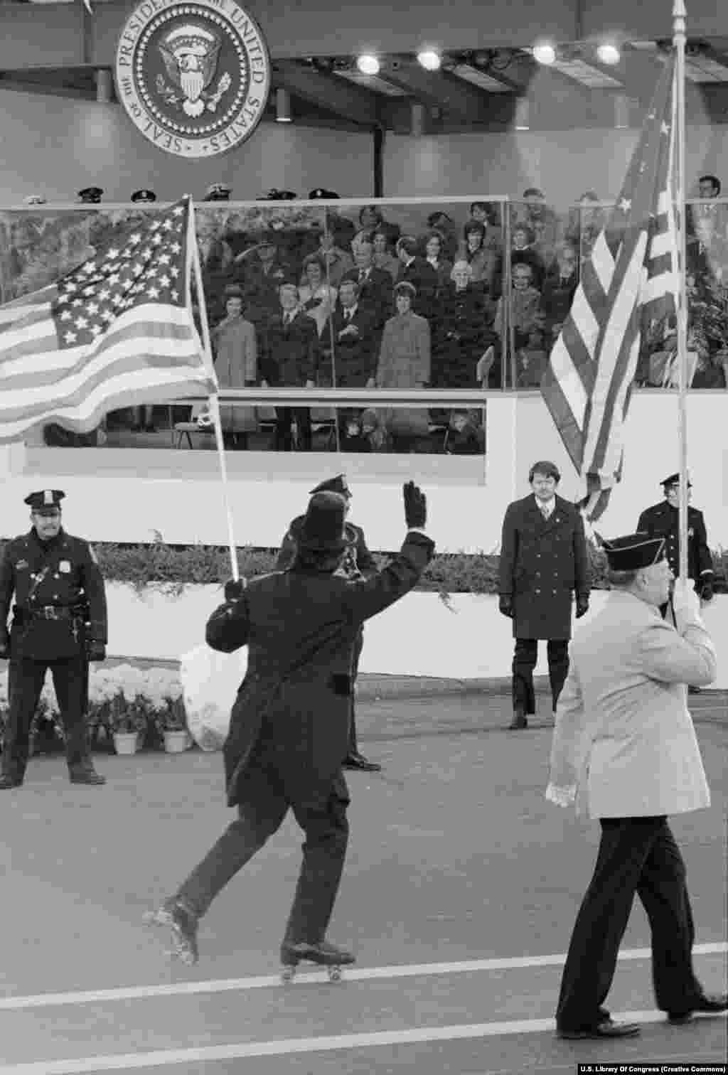Президент Жимми Картердин кызматка киришүү салтанаты. Вашингтон, 20-январь, 1977-жыл. &nbsp;