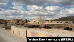 Строительство трассы «Таврида» между Симферополем и Бахчисараем