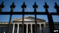 АКШнын Финансы министрлигинин имараты. 