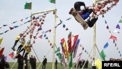 Народные гуляния в Курбан байрам, Туркменистан