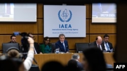 МАГАТЭ башкы директору Рафаэл Гросси Башкаруучулар кеңешинин жыйынында. 2024-жылдын 3-июну.