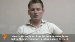 Detained Tajik Researcher Appears On TV