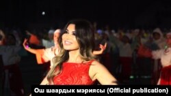 Өзбек ырчысы Райхон Ганиева. 5-октябрь, 2018-жыл.  