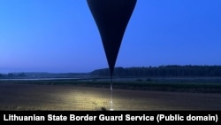 Балён з цыгарэтамі ў Літве 