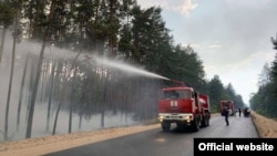 За попередніми оцінками, вигоріло близько п’яти тисяч гектарів лісу, додали в ОДА