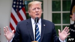 دونالد ترمپ رئیس جمهور ایالات متحدۀ امریکا