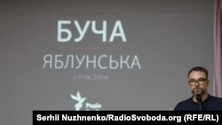 Дмитро Джулай розповідає про пошук і ідентифікацію тих російських солдатів, які убивали жителів Бучі під час окупації на початку березня 2022 року. Буча, 8 червня 2025 року