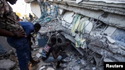 Гаитидеги Ле-Ке шаары.  14-август, 2021-жыл. 