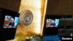 Заседание Генеральной ассамблеи ООН