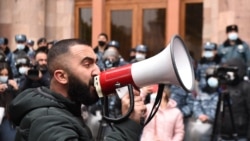 Կառավարության շենքի մոտ անցկացվեց Փաշինյանի հրաժարականի պահանջով ցույց