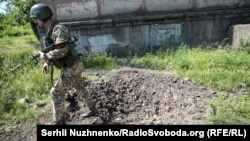 Украиналык аскер. Донбасс. 10-июнь, 2019-жыл.