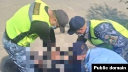 Маркумдун сөөгүн Ички иштер министрлигинин кызматкерлери тапты.