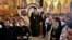 "We do not deny anything that medicine prescribes, we are merely careful," said the new head of the Serbian Orthodox Church in Montenegro, Metropolitan Joanikije II (center). (file photo)