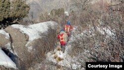 ӨКМдин куткаруучулары издөө учурунда. Январь, 2025-жыл.