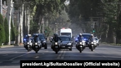 Садыр Жапаров Дүйшөмбүгө барды