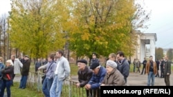 Народны сход у Магілёве 8 кастрычніка. 