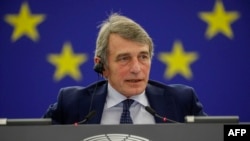 Европарламенттин төрагасы, маркум Давид Сассоли.