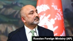 محمد حنیف اتمر وزیر خارجه افغانستان