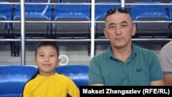 Нурмухаммад Ташмаматов жана атасы Асылбек Ормонов.