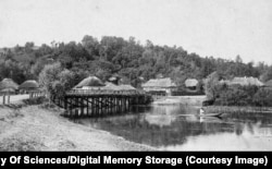 Сільський пейзаж Волинської області України, 1909 рік