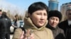 Гаухар Ибрагимова, супруга осужденного. Астана, 1 апреля 2011 года.