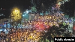 Venezuela -- An opposition rally in Caracas, 16Apr2013 