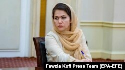 فوزیه کوفی یکی از اعضای هیئت‌های مذاکره‌کننده حکومت افغانستان در قطر 