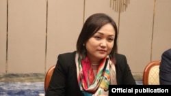 Аида Касымалиева.