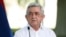 Armenia -- Former President Serzh Sarkisian holds a news conference in Yerevan, August 19, 2020.