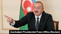 Ադրբեջանի նախագահ Իլհամ Ալիևն ուղերձ է հղում ժողովրդին, Բաքու, 26-ը հոկտեմբերի, 2020թ.