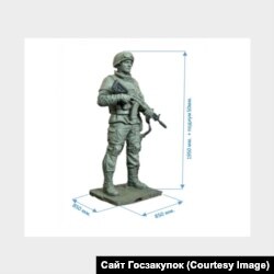 Макет памятника