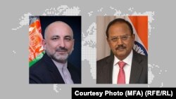 محمد حنیف اتمر سرپرست وزارت خارجۀ افغانستان درصحبت با اجیت کمار دوال مشاور امنیت ملی هند گفت‌وگو کرد.