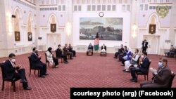 مراسم معرفی نامزد وزیران جدید توسط محمد اشرف غنی رئیس جمهور افغانستان