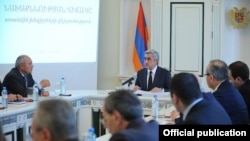 Նախագահ Սերժ Սարգսյանը դատախազությունում խորհրդակցություն է անցկացնում, 29-ը հոկտեմբերի, 2012