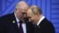 Владимир Путин и Александр Лукашенко
