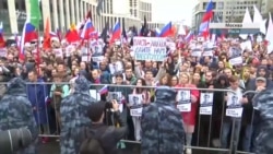 Мітинг у Москві. Oxxxymiron та «Кровосток» приєднались до протестувальників – відео