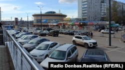 Центр Донецька у травні 2025-го (район ТЦ «Золоте Кільце»)