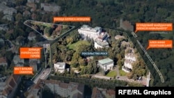 Аерофотознімок посольства Росії у Празі