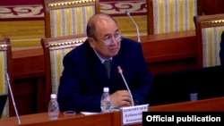 Кубанычбек Бөкөнтаев. 