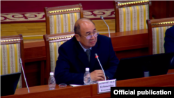 Кубанычбек Бөкөнтаев.