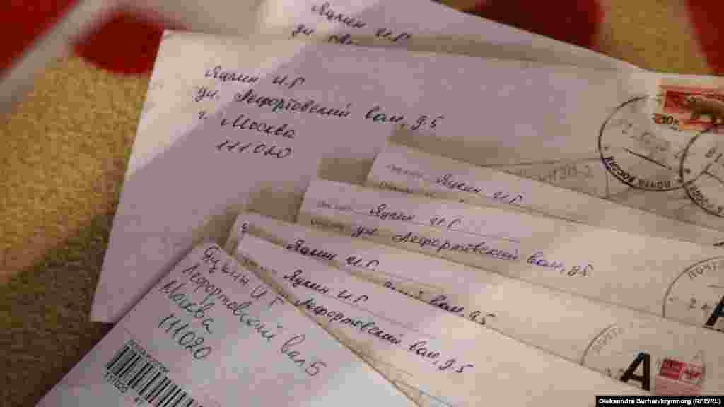 Дружина кримчанина Івана Яцкіна, заарештованого ФСБ Росії за підозрою в скоєнні державної зради, показала листи, які він їй писав з московського СІЗО &laquo;Лефортово&raquo;