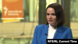 Лидер белорусской оппозиции Светлана Тихановская