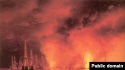 İvan Ayvazovskiy. Sinop uruşı