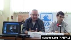 Дзьмітры Макараў і Алег Гулак